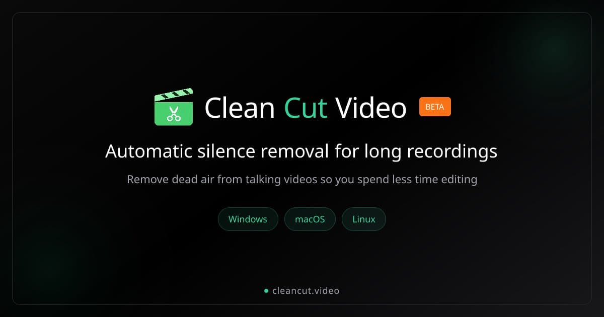 CleanCut Video