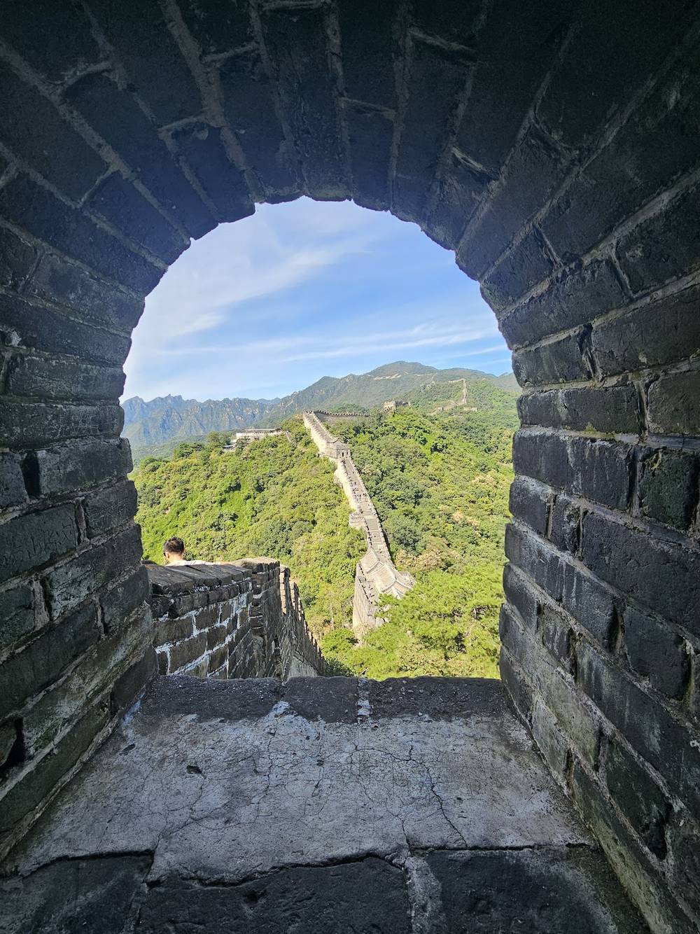 La muralla china me volo la cabeza