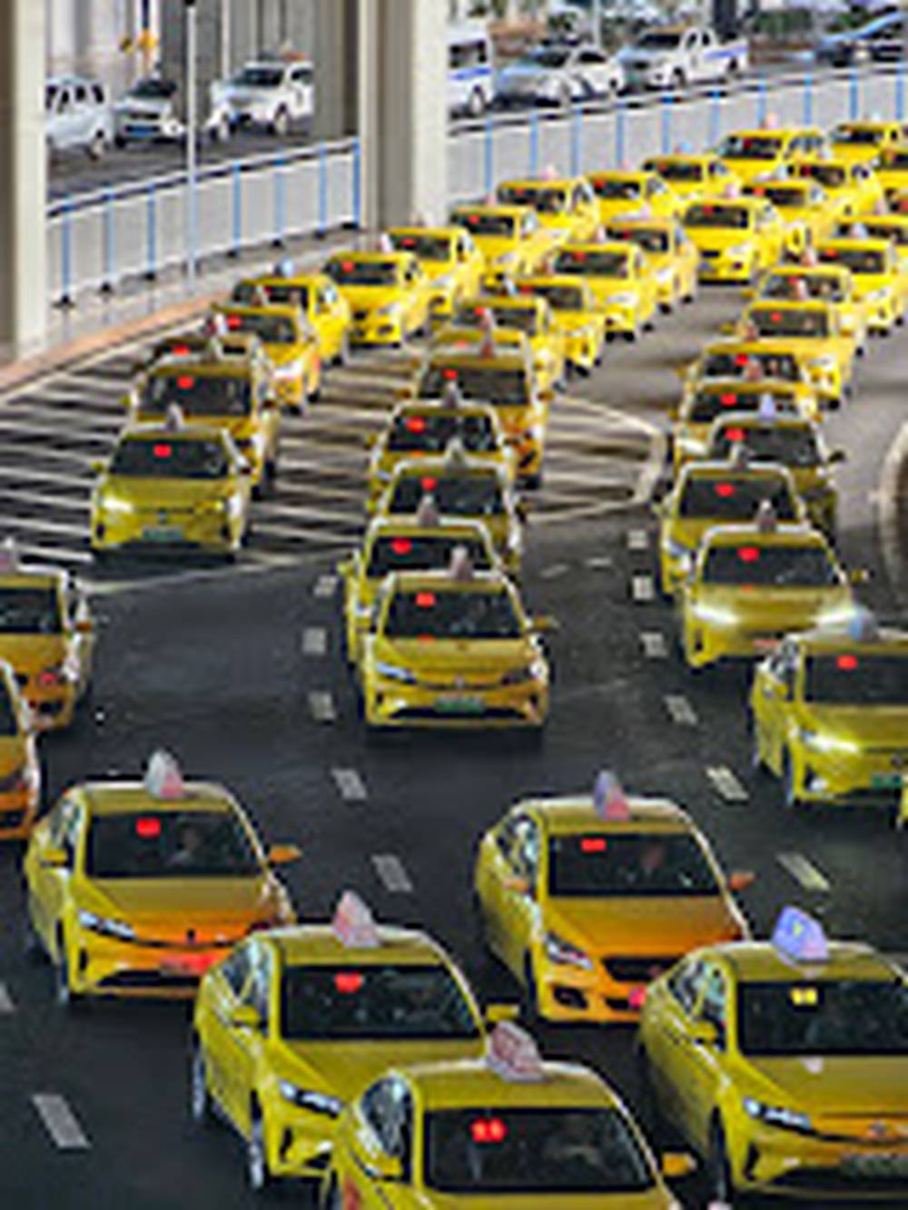 taxis en el aeropuerto de chongqing